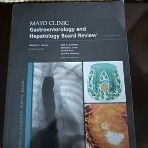 LIKE NEW! Mayo Clinic Gastroenterology and Hepatology Board Review 6th Edition